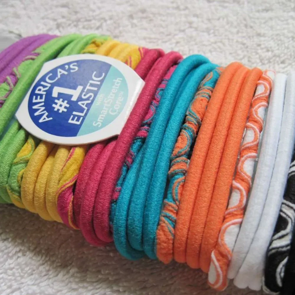Citrus Twist Hair Accessory Set So Sleek Hair Brush Elastic Ponytailer Bands
